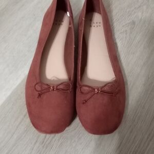 a new day Women's Tan Ballet Flats